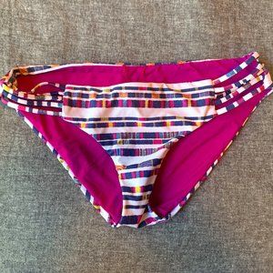 Becca Multicolor Striped Bikini Bottom